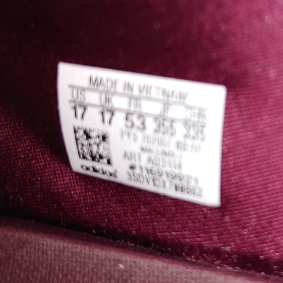 Men's Adidas Adilette Cloudfoam Comfort Slides, Size 17 - Picture 3 of 3